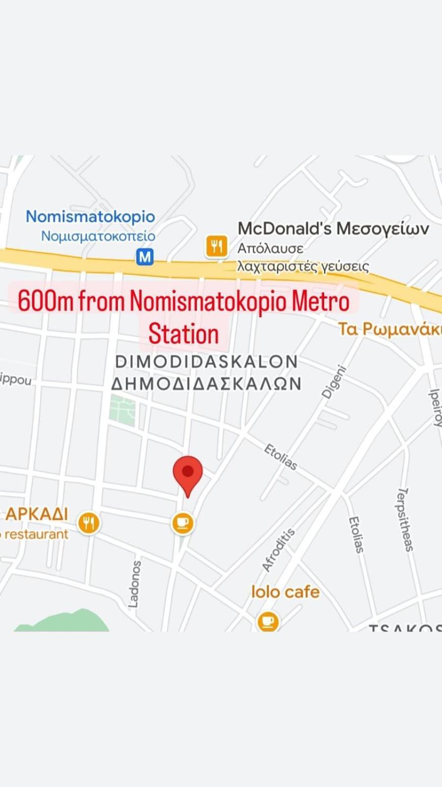 Lysandros Apartments In Athens, Near The Metro Eksteriør bilde